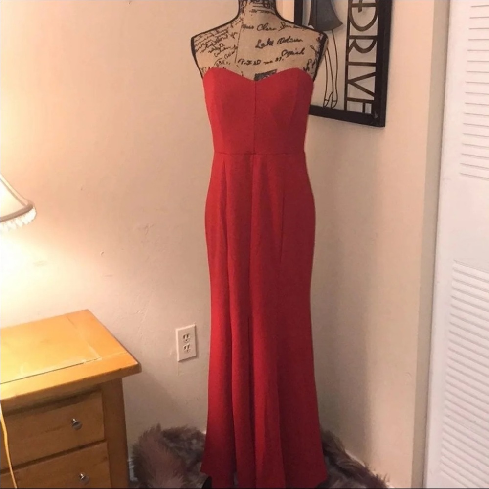 🆕Sweet Storm Strapless Evening Dress